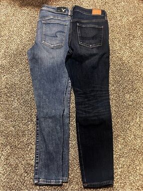 American Eagle Women’s Sz 8 Short Hi-Rise Jeggings